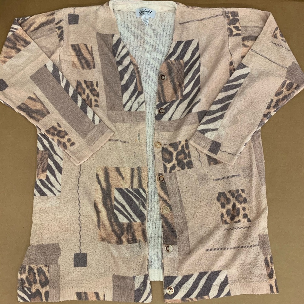 Gabriella T women’s shirt. Animal print